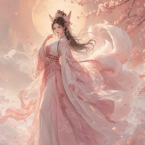绯狐花影模板封面