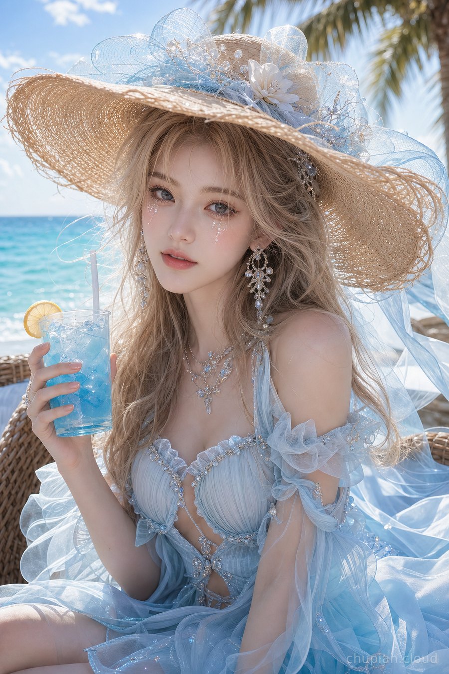 度假写真模板封面