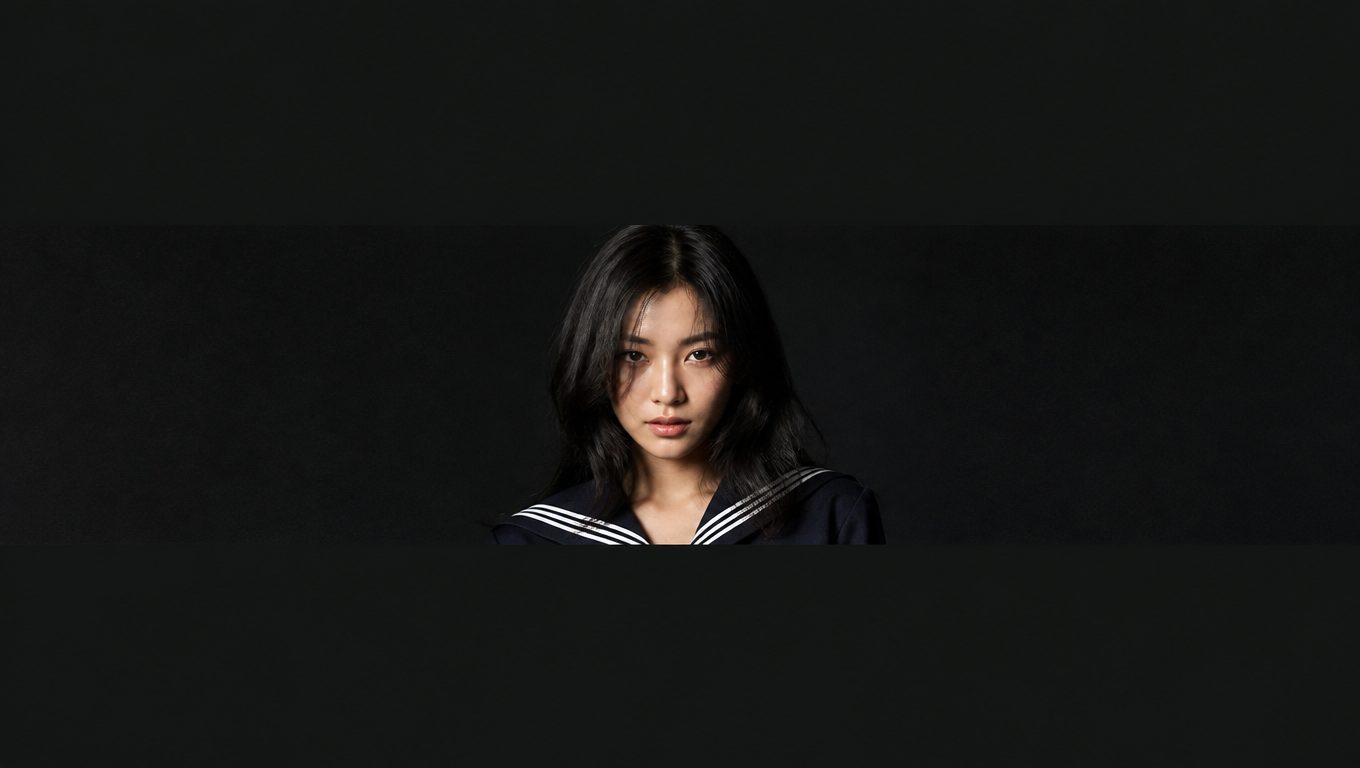 精致质感人像模板封面
